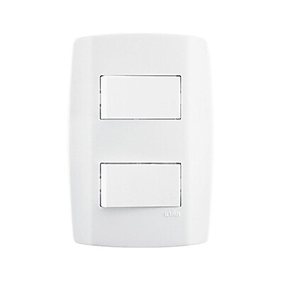 Interruptor Duplo Slim Ilumi: Design e Praticidade