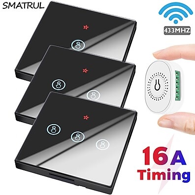 Interruptor Inteligente SMATRUL: Controle Sua Casa!