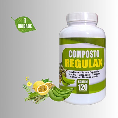 Composto Regulax 500mg: Solução Natural para o Trânsito Intestinal