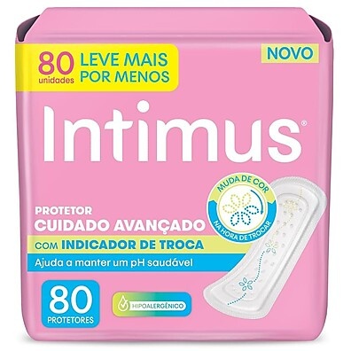 Intimus Cuidado Avançado: Proteção Íntima com Troca Inteligente