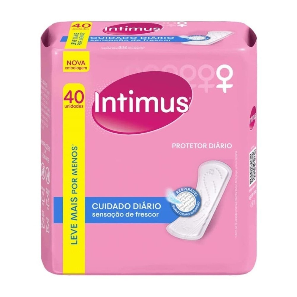 Intimus Days: Proteção Diária Sem Perfume (40 Pague 30)