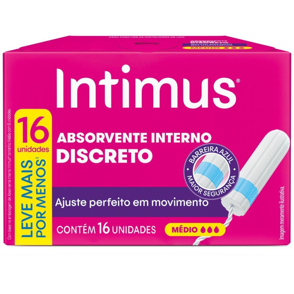 Intimus Discreto Médio: Proteção e Conforto