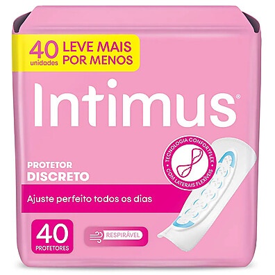Intimus Protetor Diário: Frescor e Proteção para Você