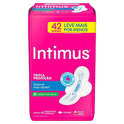 Intimus Tripla Proteção: Absorção e Segurança!