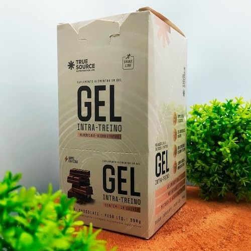 Gel Intra Treino Chocolate + Cafeína 35g True Source 10 Unidades