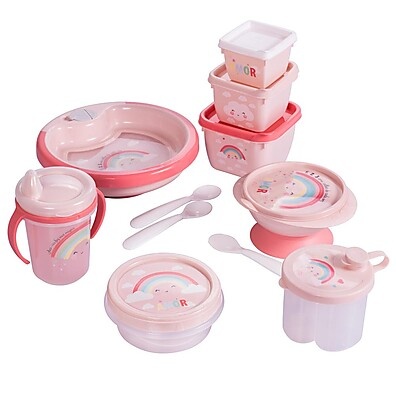 Introdução Alimentar: Kit Arco Íris 6 Peças
