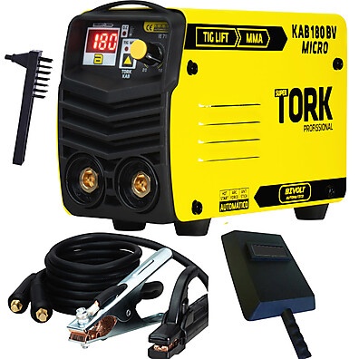 Inversor Solda 180A Tork: Alumínio, Inox e Mais!