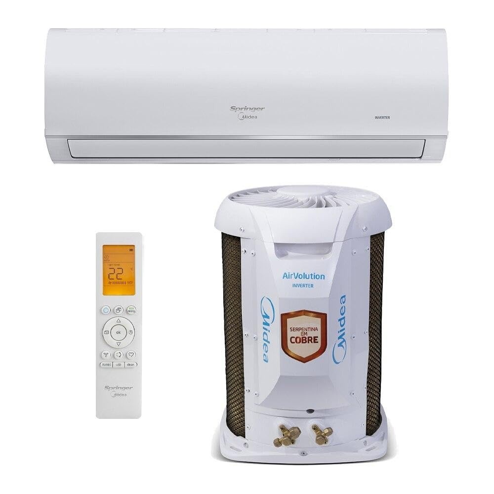 Ar-condicionado Split Inverter 18000 Btus Wi-Fi Springer Midea Airvolution Connect Só Frio 220v