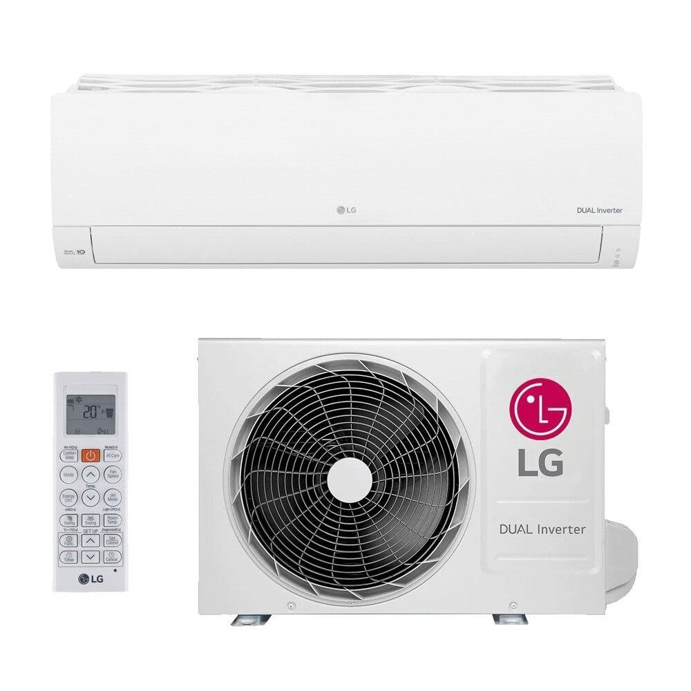 Ar-Condicionado Split Inverter 9000 BTUs LG Compact com IA - S3-W09AAQAL
