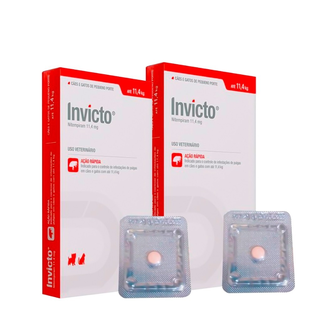 Invicto Antipulgas: Alívio Rápido para seu Pet!