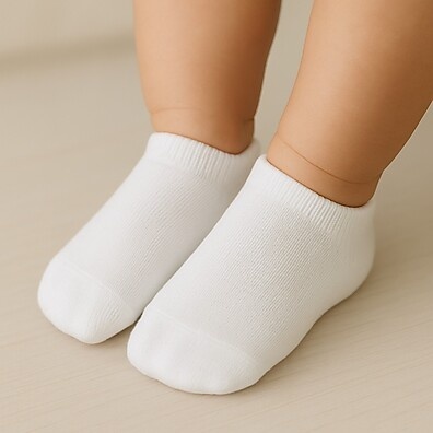 Meias Sapatilha Bebê Lupo: Conforto Invisível!