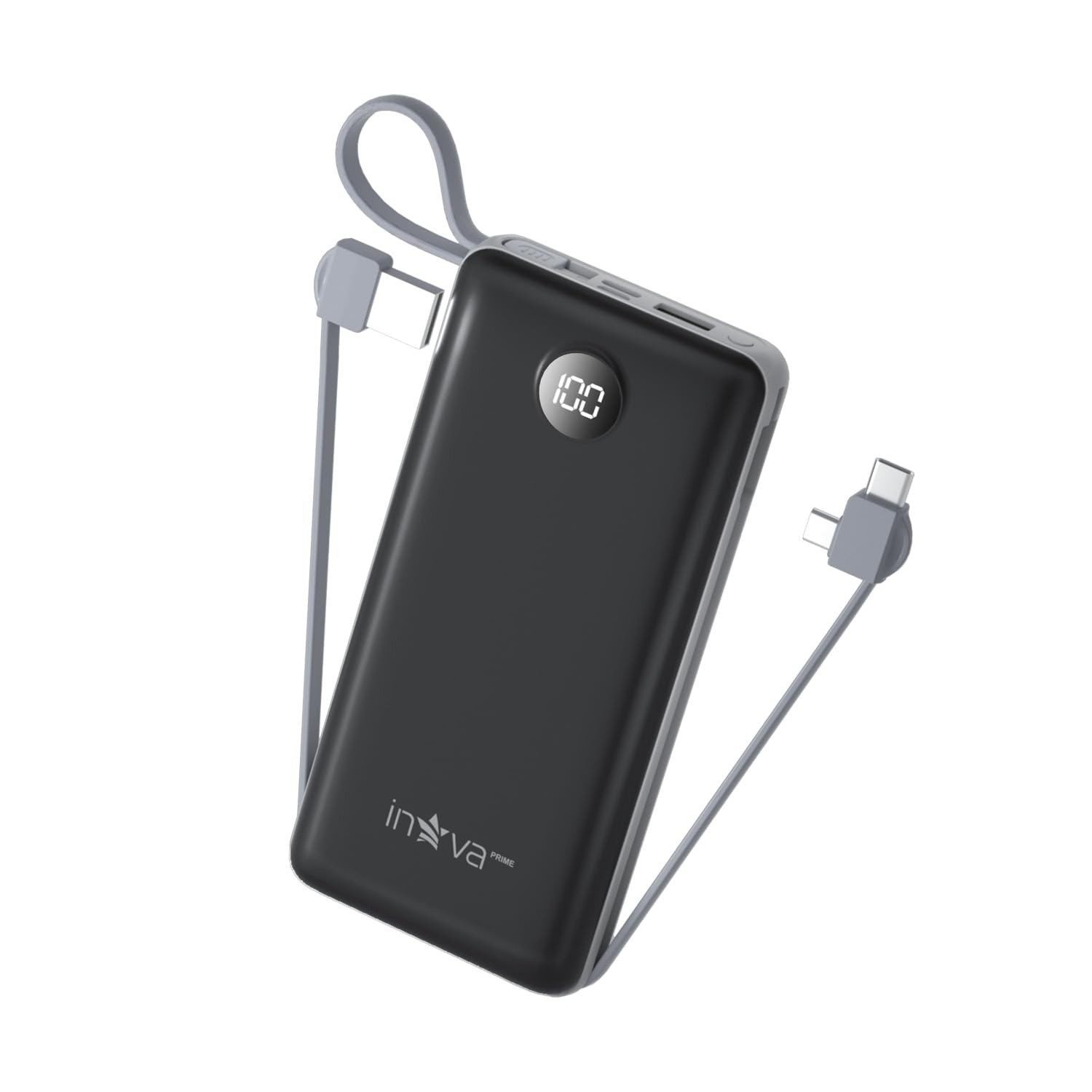 Power Bank 20000mAh: Carregador Portátil Rápido com Múltiplas Portas para iOS e Android