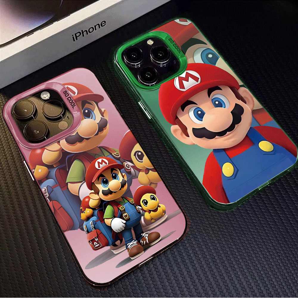 Capa Super Mario Anti-Impacto para iPhone