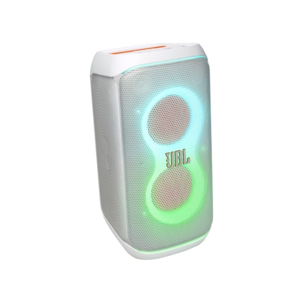 JBL PartyBox Club 120: Caixa de Som Bluetooth 160W RMS, Show de Luzes e IPX4 - Branco
