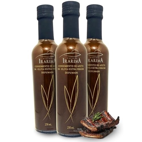 Azeite Extra Virgem com Aroma Natural Defumado Irarema 250ml - 3 UN