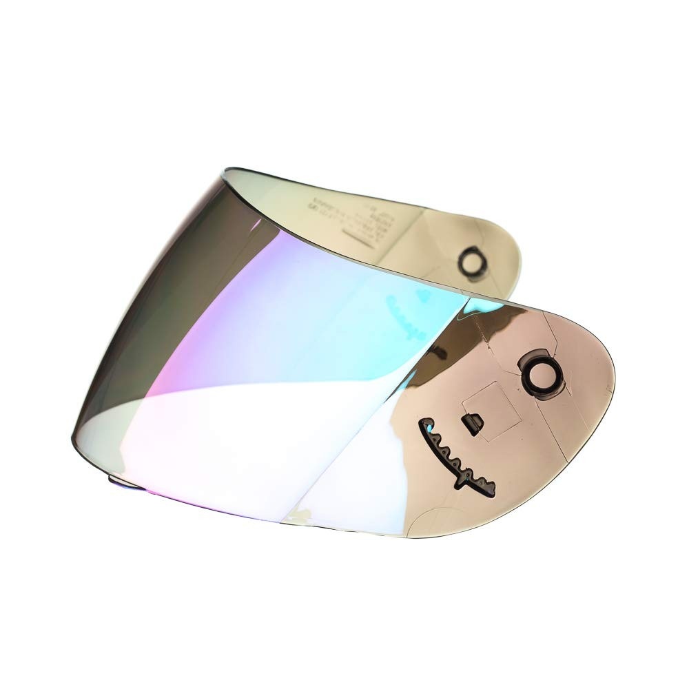 Viseira Capacete Texx Azul Iridium Mod. Flurry: Proteção e Estilo para Sua Pilotagem