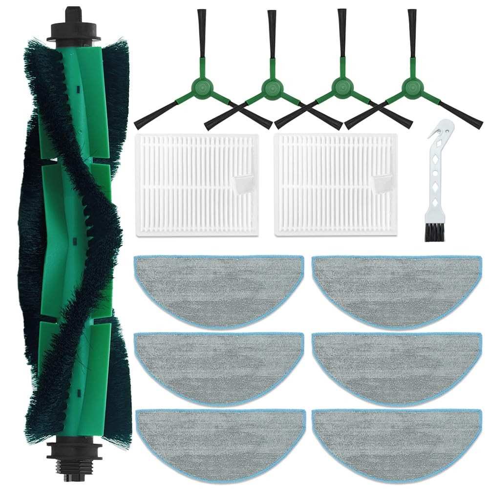 Kit de Acessórios para iRobot Roomba Combo Essential Y0112 - Escova, Filtros HEPA e Esfregões