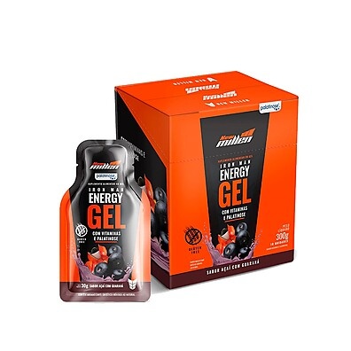 Iron Man Energy Gel: Energia Pura Sem Cafeína