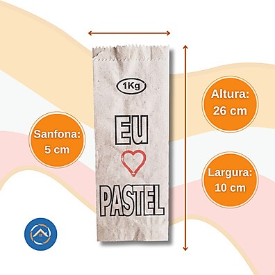 Saco de Pastel 1kg: Deixe Seus Pastéis Irresistíveis!