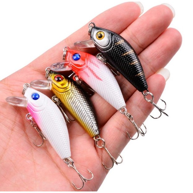 Isca Artificial Meia Água 5cm para Tucunaré e Dourados – 3.6g