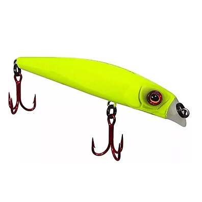 Isca Rei do Rio 9,5cm: A Pesca Predadora Turbinada!