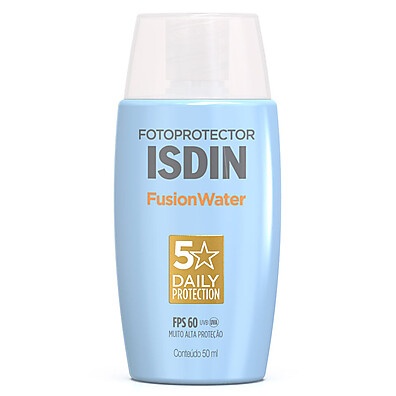 Isdin Fusion Water Oil Control FPS 60: Pele Seca e Protegida!