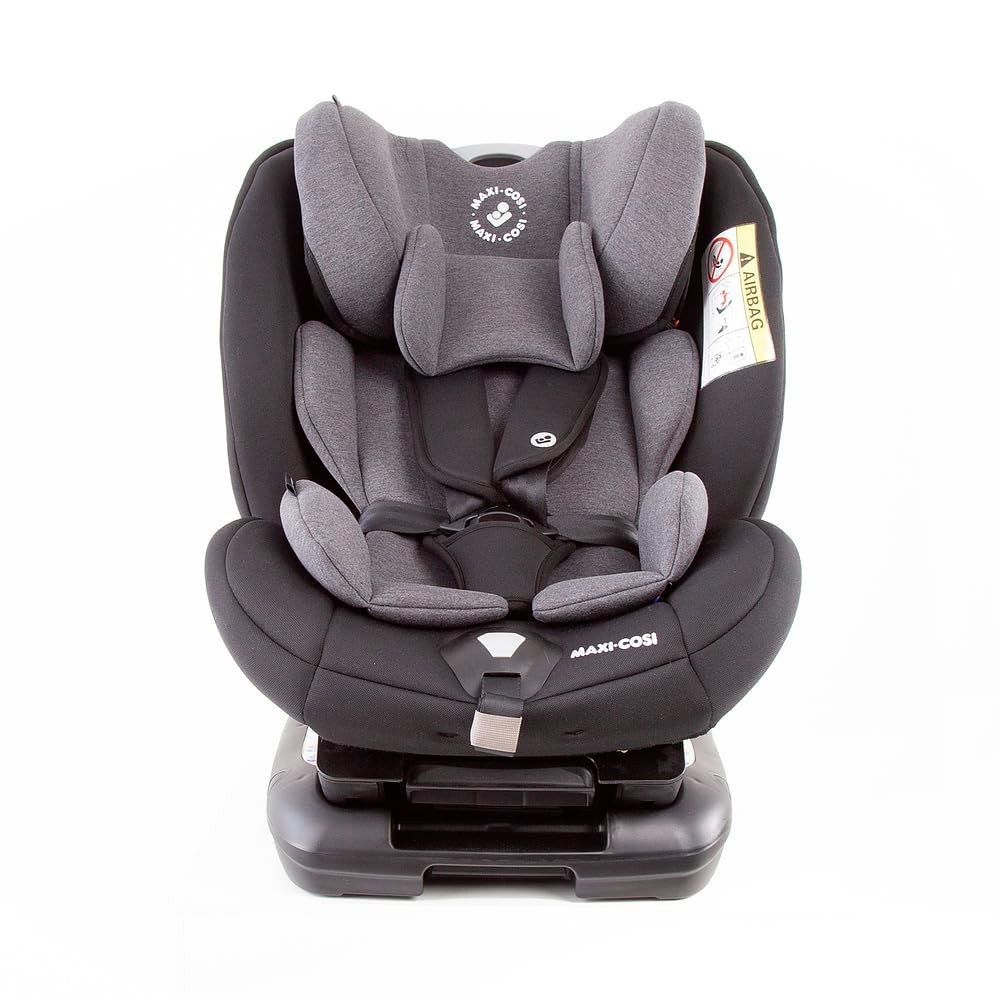 Cadeirinha Bebê Maxi-Cosi Jasper 0-36kg com Isofix - Segurança e Conforto Authentic Black