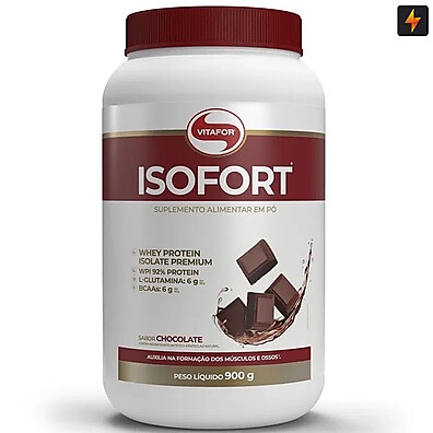Isofort 900g: Whey Isolado Vitafor para Máxima Performance