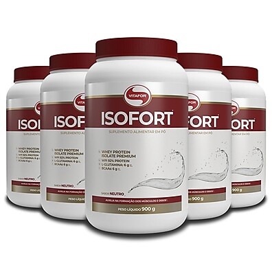 Isofort Whey Protein: Ganhe Massa Magra!