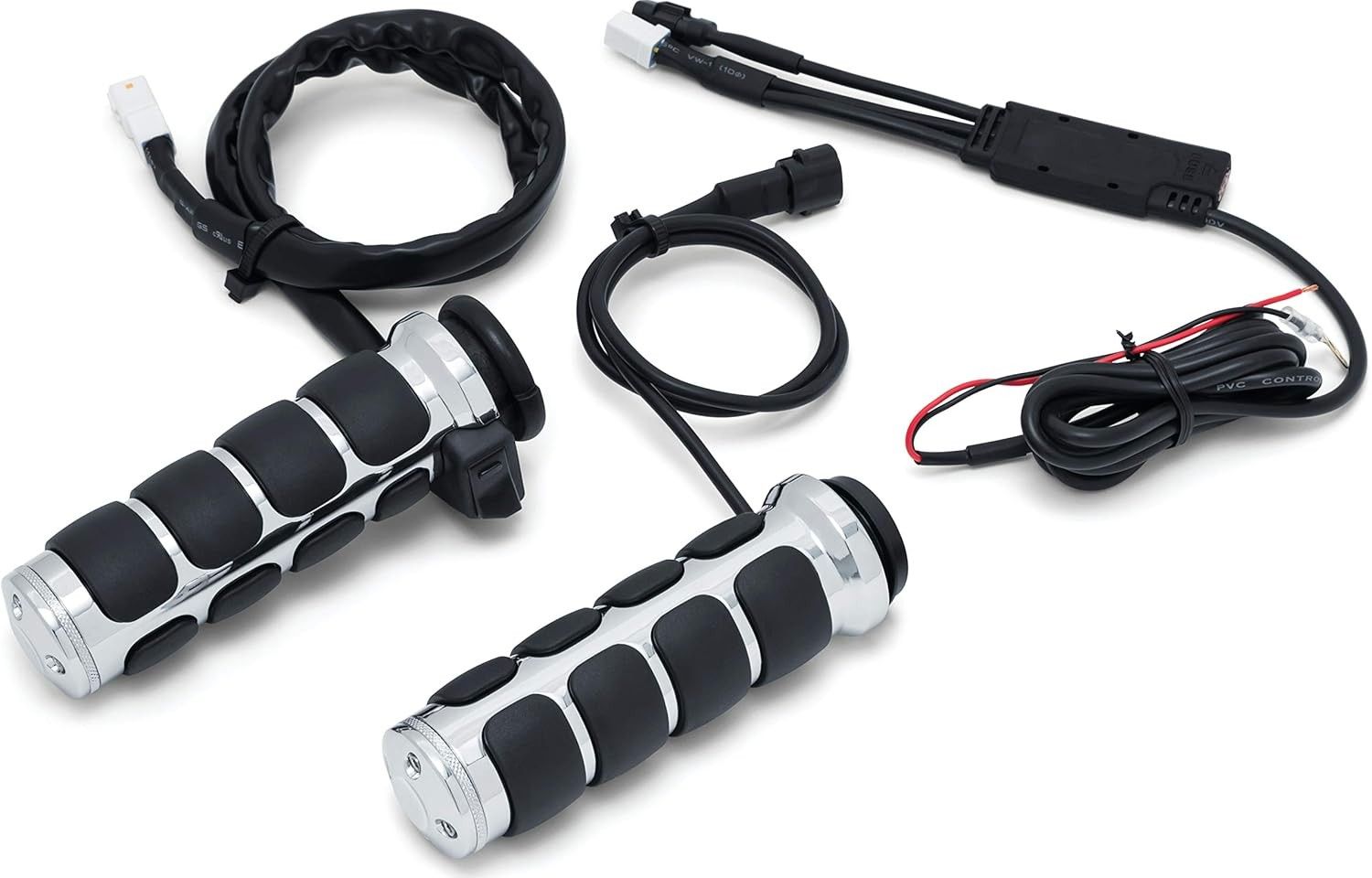 Cabos Isolados Kuryakyn 6470 Cromados: Upgrade Essencial para Harley-Davidson 2008-20 com Acelerador Eletrônico