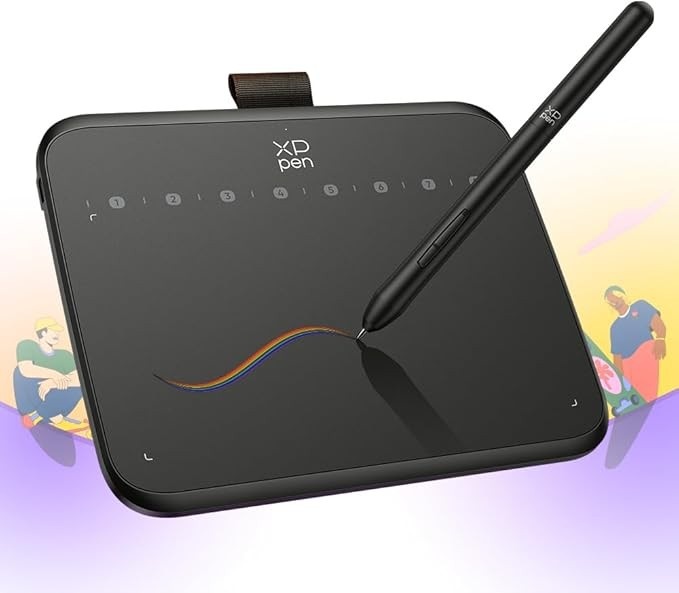 Mesa Digitalizadora XP-Pen Deco 640 com caneta 16 mil níveis de pressão IT640