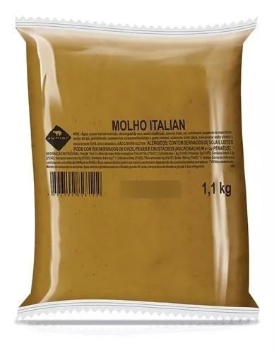 Molho Para Salada Italian Junior Kerry Pouch 1,1kg