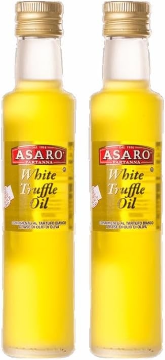 Kit 2X: Azeite Extra Virgem Italiano Trufa Branca Asaro 250ml