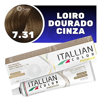 Itallian Color 7.31: Louro Dourado Cinza Perfeito