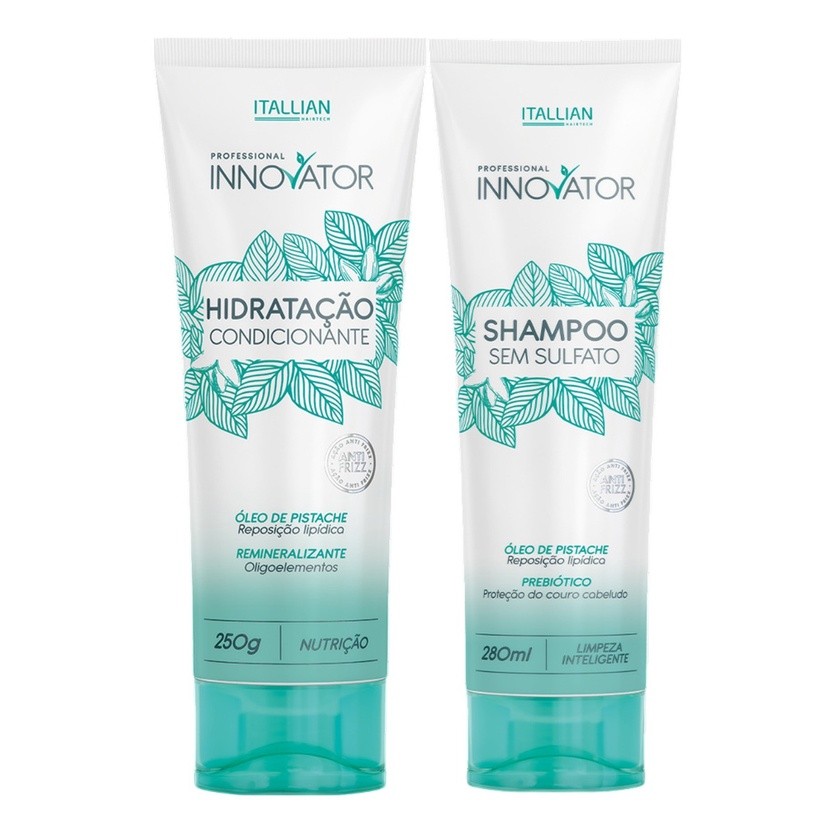 Itallian Color: Kit Shampoo e Máscara para Cabelos Químicos