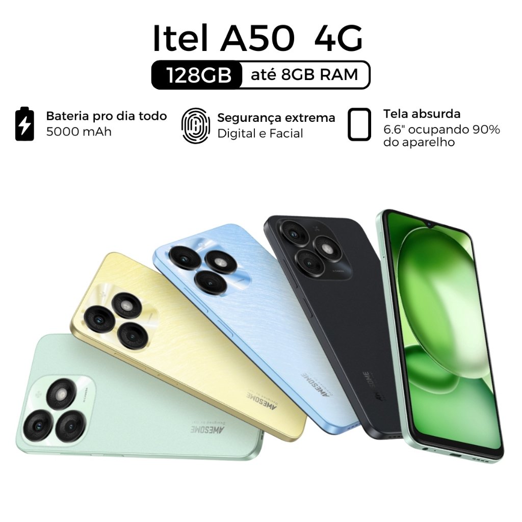 Itel A50: O Smartphone Completo e Acessível