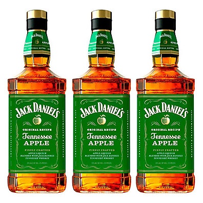 Jack Daniels Apple 5 Anos 1L – 3 Unidades