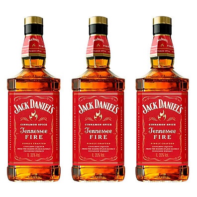 Jack Daniel's Fire: Kit 3 Unidades de 1L
