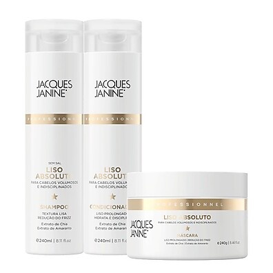 Jacques Janine Liso Absoluto: Kit Liso Perfeito!