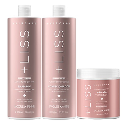 Jacques Janine Liss: Cabelos Lisos e Sem Frizz
