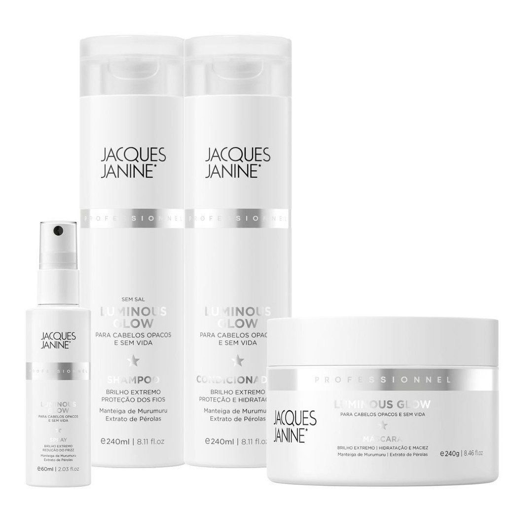 Jacques Janine Luminous Glow: Cabelos Radiantes!