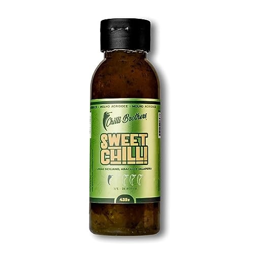 Molho De Pimenta Adocicado Sweet Chilli Limão Siciliano, Abacaxi & Jalapeño 435g Artesanal Chilli Brothers