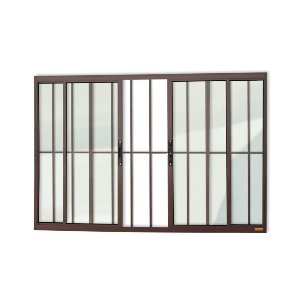 Janela 4 Folhas Corten Brimak: Conforto e Segurança