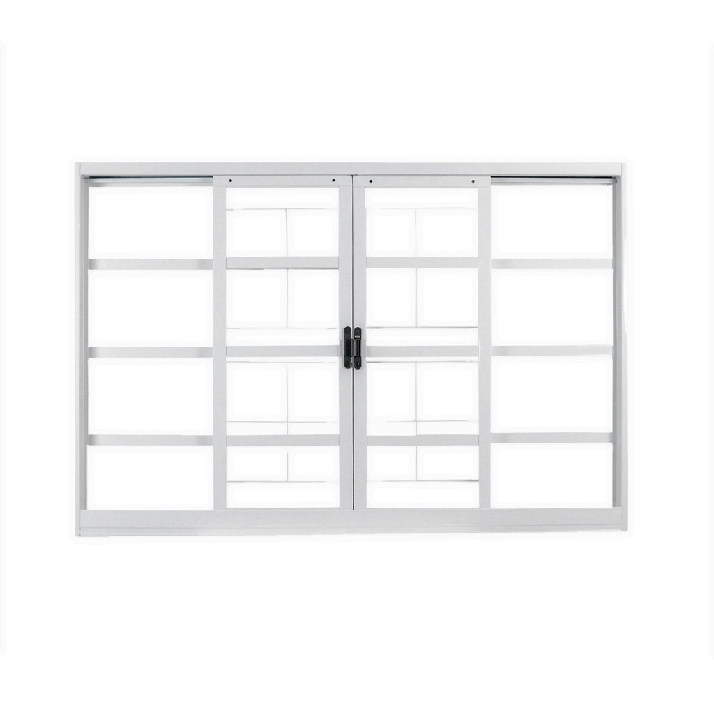Janela de Aço Correr: 100x120cm, Durabilidade e Segurança