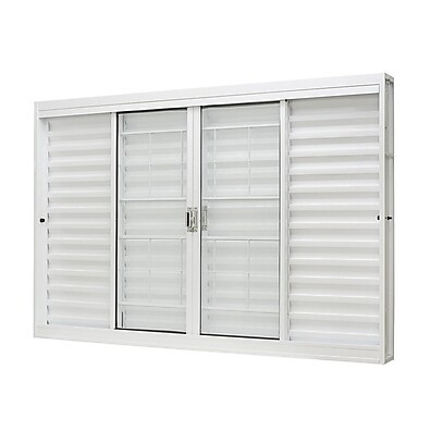 Janela Veneziana de Aço 100x120cm: Durabilidade Ramassol