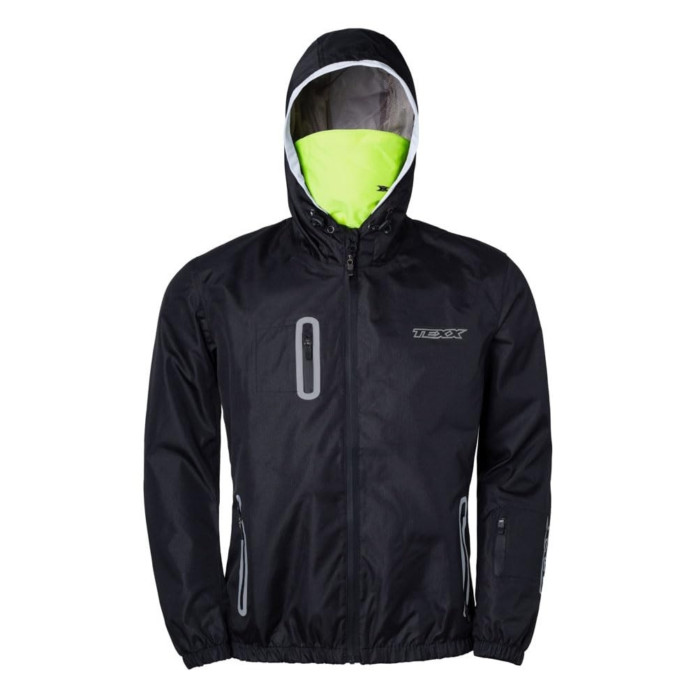 Jaqueta Corta Vento Texx Neon Preto: Proteção e Estilo para o Dia a Dia Urbano