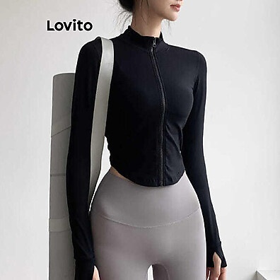 Jaqueta Esportiva Feminina Lovito: Conforto e Estilo