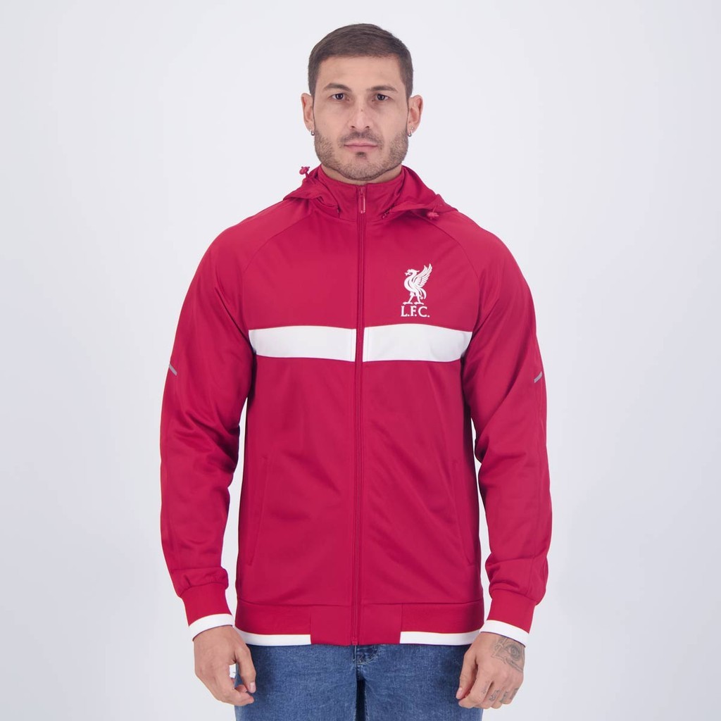 Jaqueta Liverpool Vermelha: Estilo e Conforto!