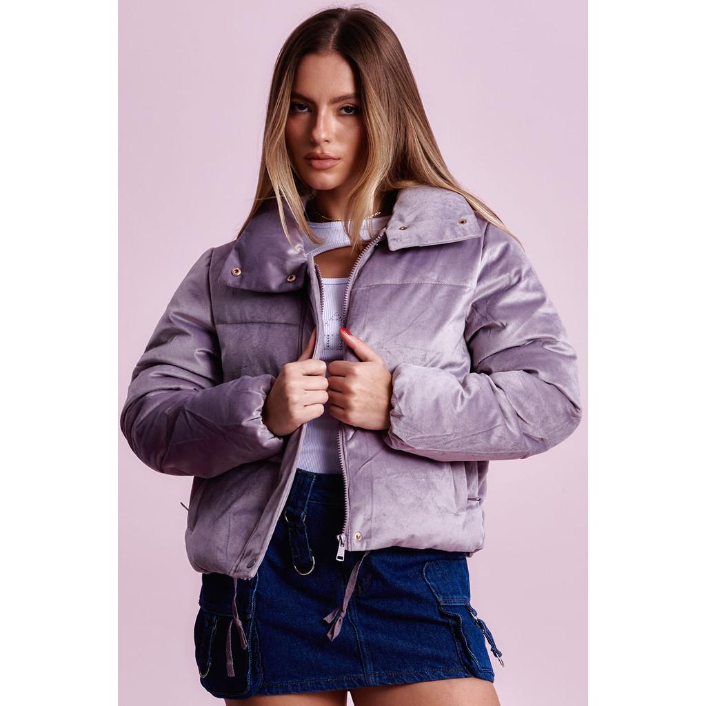 Jaqueta Puffer Veludo: Estilo e Conforto!