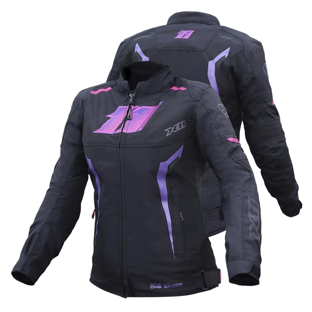 Jaqueta X11 One Sport Sporadic Feminina Protetora Imperme?vel Com Bolso Motociclista Motoqueira